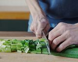 苦味一切なし！美味し過ぎる小松菜のパスタ作り方1写真