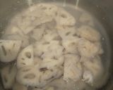 牛肉と蓮根のカレーオイスターソース炒め作り方1写真