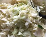 糖質オフ　ヘルシーお好み焼き作り方3写真
