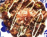 糖質オフ　ヘルシーお好み焼き作り方5写真