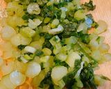 野沢菜おにぎり☆簡単作り方1写真