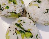 野沢菜おにぎり☆簡単作り方3写真