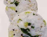 野沢菜おにぎり☆簡単作り方4写真
