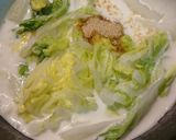 白菜マカロニミルク煮作り方3写真