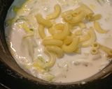 白菜マカロニミルク煮作り方4写真
