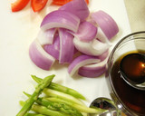 鶏皮と野菜の甘酢だれ炒め作り方4写真