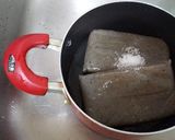 おでんのコンニャクの変わった切り方作り方1写真
