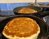 お酢の力でふあしゅあパンケーキ作り方4写真