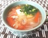 簡単美味♡海鮮味覇で海鮮スープ作り方3写真