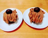 チョコパイde簡単モンブラン♪作り方7写真