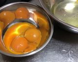 抹茶バナナのマーブルシフォンケーキ作り方3写真
