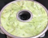 抹茶バナナのマーブルシフォンケーキ作り方16写真