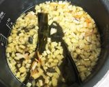 アワビとサザエの炊き込みご飯作り方3写真
