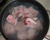 スペアリブの黒酢煮作り方1写真