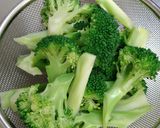 ブロッコリーの台湾青菜炒め風?作り方1写真