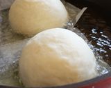とある外国の屋台「生クリーム揚げパン」作り方16写真