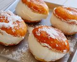 とある外国の屋台「生クリーム揚げパン」作り方23写真