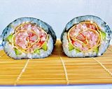 薔薇の飾り寿司♡作り方26写真