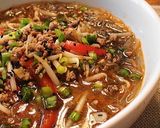 春雨と鶏皮のさっぱり中華春雨スープ作り方4写真