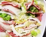 ほりにしのミルフィーユ鍋　キャンプにも！作り方1写真