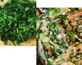 餃子皮で♪野菜・ひき肉・えびのワンタン作り方6写真