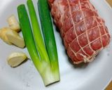 焼き豚(肩ロースかたまり肉を使って)作り方1写真