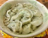 餃子皮で♪野菜・ひき肉・えびのワンタン作り方12写真