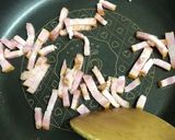ヒラヒラごぼうのビネガー炒め作り方4写真
