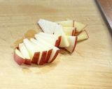 扇みたいにりんごを並べる作り方4写真