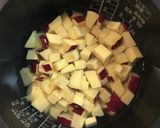 甘くないさつまいもご飯作り方2写真