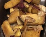 さつまいもとぶなしめじのバター醤油炒め作り方3写真