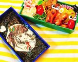 鬼滅の刃　お弁当　カナヲ弁当作り方5写真
