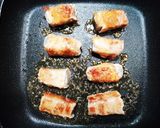 豚肉巻き蒟蒻ステーキ❤きざみ玉ねぎソース作り方2写真