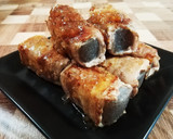 豚肉巻き蒟蒻ステーキ❤きざみ玉ねぎソース作り方3写真