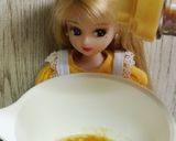 リカちゃん♡水菜と鯨ベーコン鬼滅サラダ*作り方8写真