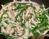 鶏胸肉の青椒肉絲☆作り方4写真