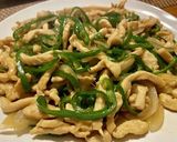 鶏胸肉の青椒肉絲☆作り方5写真