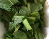小松菜の汁なしチャン麺作り方1写真