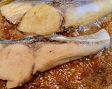 アレルギー対応　フライパンでぶりの照焼作り方3写真