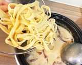 シチューアレンジ☆カルボナーラ作り方4写真