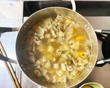 牛スジと野菜の味変できるあったかスープ作り方11写真
