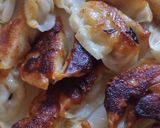 フライパンで簡単!パリサクッ揚げ焼き餃子作り方8写真