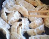 フライパンで簡単!パリサクッ揚げ焼き餃子作り方5写真