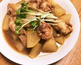 大根と手羽元の照り照り煮作り方5写真