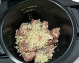 ホットクックで鶏もも肉のシュクメルリ風作り方2写真