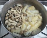 しめじと大根おろしのお味噌汁♪作り方3写真