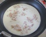 ツナと豆乳のZENB豆カルボナーラ♬作り方2写真