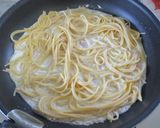 ツナと豆乳のZENB豆カルボナーラ♬作り方3写真