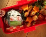 鬼滅の刃＊ねずこキャラ弁＊簡単作り方5写真