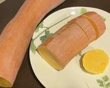 鶴首かぼちゃのマヨチーズ焼き作り方2写真